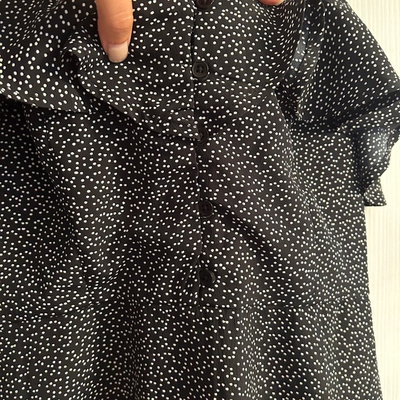 Band of gypsies polka dot black and white sundress from Nordstrom’s size small - Picture 2 of 5